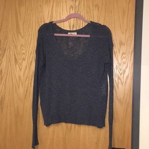 Blue Hollister sweater